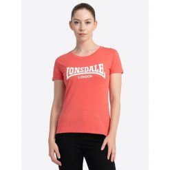 Koszulka damska Lonsdale Cartmel. Białe t-shirty damskie Lonsdale, bez wzorów, z bawełny, bez kołnierzyka. Za 137.00 zł.