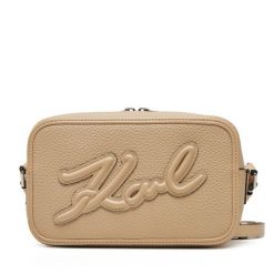 Torebka KARL LAGERFELD. Czarne listonoszki damskie Karl Lagerfeld, bez wzorów, bez dodatków. Za 849.99 zł.