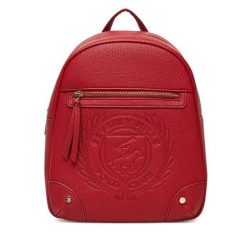 Plecak Beverly Hills Polo Club. Czerwone plecaki damskie Beverly Hills Polo Club, bez wzorów. Za 199.99 zł.