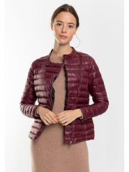 Northwood Kurtka pikowana w kolorze bordowym rozmiar: L. Czerwone kurtki damskie Northwood, l, bez wzorów, bez kaptura. Za 182.95 zł.