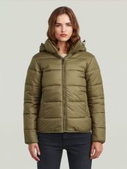 G-Star Kurtka pikowana w kolorze khaki rozmiar: XL. Brązowe kurtki damskie G-Star, xl, bez wzorów, bez kaptura. Za 364.95 zł.