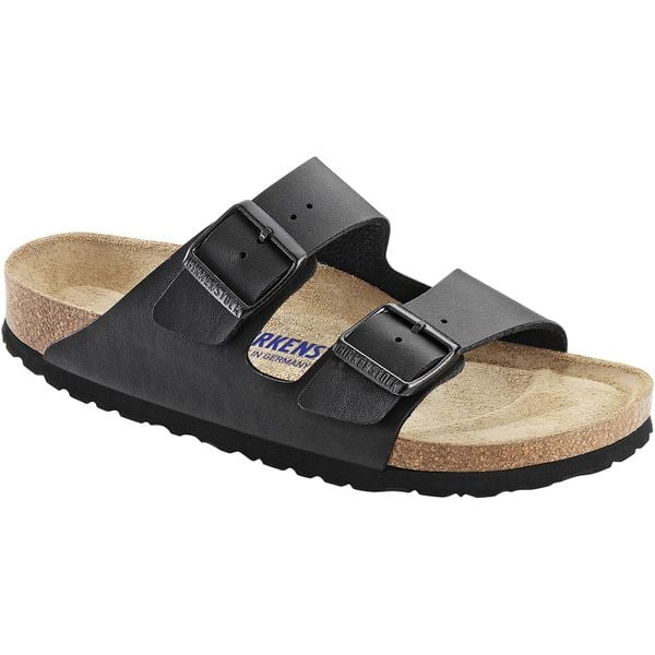 Klapki turystyczne uniseks Birkenstock Arizona 551251 Black. Czarne klapki damskie Birkenstock, z materiału. Za 558.00 zł.