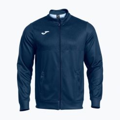 Bluza tenisowa męska Joma Challenge Full Zip. Niebieskie bluzy bez kaptura męskie Joma, l, z materiału. Za 179.99 zł.