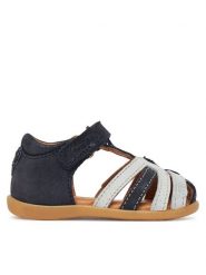 Froddo Sandały Daisy G2150201-4 M Niebieski. Niebieskie sandały dziewczęce Froddo, ze skóry, bez zapięcia. Za 209.99 zł.