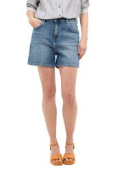 Damskie Szorty Mustang Style Charlotte Shorts Denim Blue 1016557 5000 521. Niebieskie szorty damskie Mustang, bez wzorów, z denimu. Za 189.99 zł.