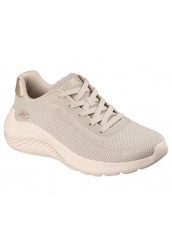 Buty SKECHERS BOBS SQUAD WAVES CURRENT Beżowy. Brązowe obuwie trekkingowe damskie Skechers. Za 199.00 zł.