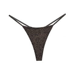 Stringi gładkie niewidoczne pod odzieżą Semra. Stringi damskie Intica, l, bez wzorów, z materiału. Za 69.00 zł.