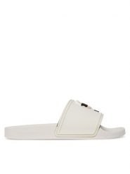KARL LAGERFELD Klapki Kondo 2.0 KL80905A Biały. Białe klapki damskie Karl Lagerfeld, bez wzorów, z tworzywa sztucznego, bez obcasa. Za 389.99 zł.