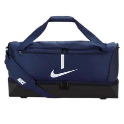 Torba Academy Team 95L Duffle Bag. Niebieskie torby męskie na ramię Nike, bez wzorów, z materiału, na ramię. Za 336.99 zł.
