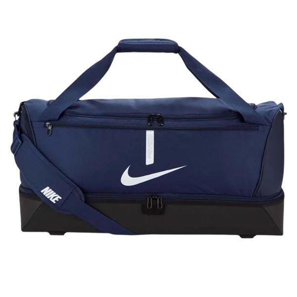 Torba Academy Team 95L Duffle Bag. Niebieskie torby męskie na ramię Nike, bez wzorów, z materiału, bez dodatków. Za 336.99 zł.