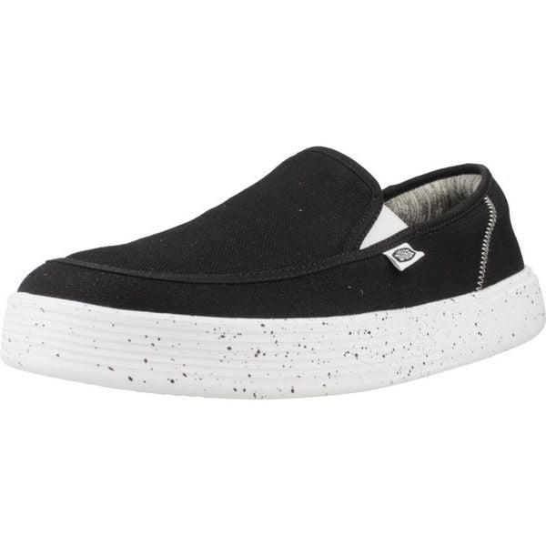 Buty HEY DUDE SUNAPPE Czarny. Czarne buty trekkingowe męskie Hey dude, z tkaniny, bez zapięcia, trekkingowe. Za 185.99 zł.
