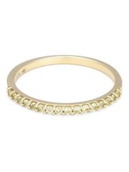 Maison héritage PARIS Złoty pierścionek "Color Alliance Peridot" z perydotami rozmiar: 54. Żółte pierścionki damskie maison héritage PARIS, złote. Za 1,152.99 zł.