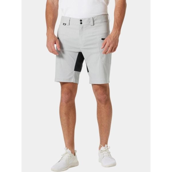 Szorty Helly Hansen Hp Racing Deck 2.0. Szare szorty męskie Helly Hansen, bez kołnierzyka. Za 433.50 zł.