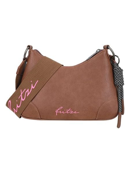 Fritzi aus Preußen Skórzana torebka w kolorze brązowym - 25 x 20 x 10 cm rozmiar: onesize. Brązowe torebki klasyczne damskie Fritzi aus Preußen, bez wzorów, z materiału, bez dodatków. Za 174.43 zł.