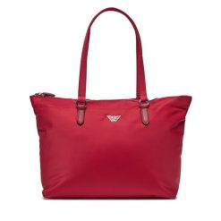 Torebka Emporio Armani. Czerwone torebki klasyczne damskie Emporio Armani, bez wzorów, bez dodatków. Za 659.99 zł.