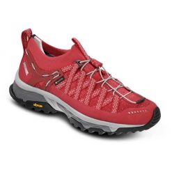 Buty turystyczne damskie Meindl Aruba Gore-Tex. Czerwone obuwie trekkingowe damskie MEINDL. W wyprzedaży za 489.50 zł.