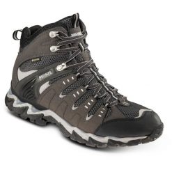 Buty turystyczne męskie Meindl Respond Mid II Gore-Tex. Czarne buty trekkingowe męskie MEINDL, z gore-texu, bez zapięcia, trekkingowe, gore-tex. Za 999.00 zł.