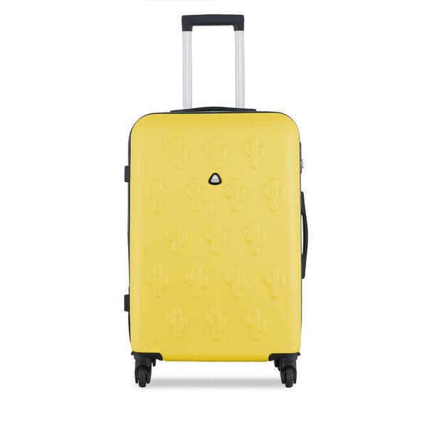 Walizka duża Semi Line. Żółte walizki Semi-line, bez wzorów, duże. Za 279.99 zł.