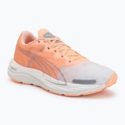 Buty do biegania damskie Puma Velocity Nitro 2. Brązowe obuwie do biegania damskie Puma. Za 369.99 zł.