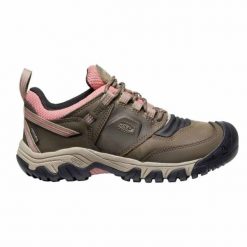 Buty trekkingowe damskie Keen Ridge Flex WP. Brązowe obuwie trekkingowe damskie Keen. Za 399.05 zł.