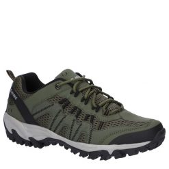 Buty trekkingowe męskie Hi-Tec Jaguar. Zielone buty trekkingowe męskie Hi-tec, z gumy, bez zapięcia. Za 347.00 zł.