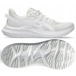 Buty sportowe dla kobiet ASICS JOLT 5. Białe obuwie do biegania damskie Asics. Za 259.99 zł.