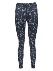 Roxy Legginsy sportowe "Keep on trying" w kolorze granatowym rozmiar: XS. Niebieskie legginsy damskie Roxy, xs, bez wzorów, z materiału. Za 57.06 zł.