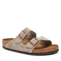 Klapki Birkenstock. Szare klapki i japonki męskie Birkenstock. Za 349.99 zł.