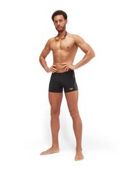 Speedo Kąpielówki "Eco+ Tech" w kolorze czarno-pomarańczowo-błękitnym rozmiar: 6. Czarne kąpielówki męskie Speedo, bez wzorów, z materiału. Za 139.95 zł.