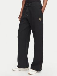 Beverly Hills Polo Club Spodnie dresowe L6606B-HR Czarny Regular Fit. Czarne spodnie dresowe damskie Beverly Hills Polo Club, l, bez wzorów, z bawełny. Za 237.99 zł.