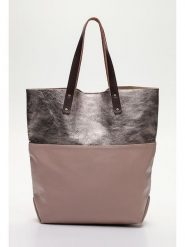 Maison héritage PARIS Skórzany shopper bag "Alon" w kolorze szaroróżowym - 43 x 43 x 12 cm rozmiar: onesize. Różowe shopper bag damskie maison héritage PARIS, bez wzorów, z materiału, na ramię, bez dodatków. Za 308.91 zł.