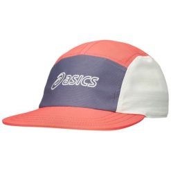 Czapka męska 3013B004-700. Czerwone czapki męskie Asics, bez wzorów, z poliesteru. Za 169.99 zł.