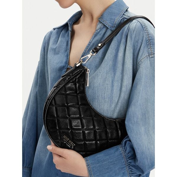 Torebka Nine West. Brązowe torebki klasyczne damskie Nine West, bez wzorów, bez dodatków. Za 449.99 zł.