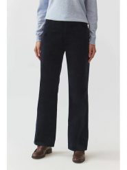 TATUUM Spodnie w kolorze granatowym rozmiar: 40. Niebieskie spodnie materiałowe damskie Tatuum, z aplikacjami, z materiału, klasyczne, z podwyższonym stanem. Za 148.61 zł.