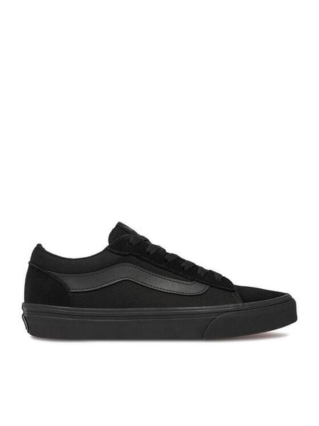 Vans Tenisówki C-VERO LS VN000Y7FBKA1 Czarny. Czarne buty sportowe chłopięce Vans, bez wzorów, ze skóry, bez zapięcia. Za 169.99 zł.