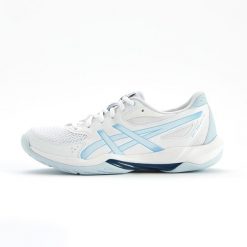 Second Life - Buty do sportów halowych damskie ASICS Gel... - Stan Doskonały. Buty sportowe na co dzień damskie Asics, bez wzorów, z materiału, na fitness i siłownię. Za 245.99 zł.