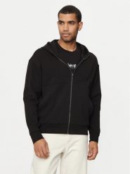 Calvin Klein Bluza Shadow Embosed Logo K10K113088 Czarny Regular Fit. Czarne bluzy bez kaptura męskie CALVIN KLEIN, m, z bawełny. Za 359.99 zł.