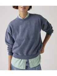 Levi's Bluza w kolorze błękitnym rozmiar: L. Niebieskie bluzy bez kaptura damskie Levi's, l. Za 169.95 zł.