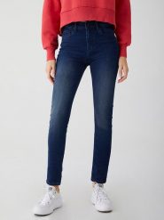 LTB Dżinsy "Amy X Ferla" - Skinny fit - w kolorze granatowym rozmiar: W34/L28. Niebieskie jeansy damskie LTB, z podwyższonym stanem. Za 79.03 zł.