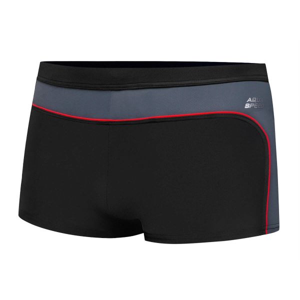 Męskie Spodenki Kąpielowe Grant. Czarne kąpielówki męskie Aqua-Speed, m, bez wzorów. Za 83.99 zł.