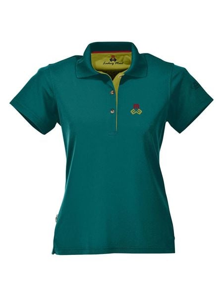 Maul Sport Funkcyjna koszulka polo "Aeschi fresh" w kolorze turkusowym rozmiar: 42. Niebieskie bluzki sportowe damskie Maul Sport, bez wzorów, z materiału, bez ramiączek. Za 122.38 zł.