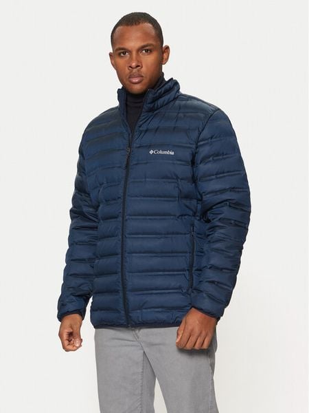 Columbia Kurtka puchowa Lake 22™ II 2086314 Granatowy Regular Fit. Niebieskie kurtki męskie Columbia, m, bez wzorów, z puchu, bez kaptura. Za 449.99 zł.
