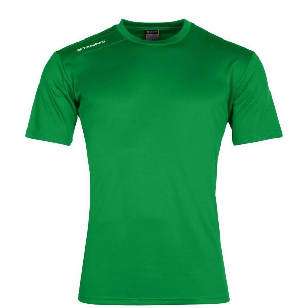 Koszulka Stanno Field. Zielone bluzki sportowe damskie STANNO, xl, bez kołnierzyka, bez ramiączek. Za 111.50 zł.