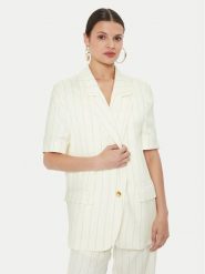 ViCOLO Marynarka TB2699 Écru Regular Fit. Marynarki i żakiety damskie ViCOLO, m, bez wzorów, z wiskozy. Za 489.99 zł.