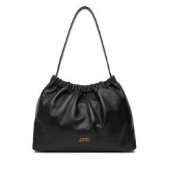 Torebka Tommy Hilfiger. Czarne torebki klasyczne damskie Tommy Hilfiger, bez wzorów, bez dodatków. Za 849.99 zł.