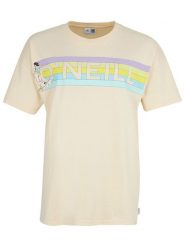 O'Neill Koszulka "Connective" w kolorze beżowym rozmiar: XS. Brązowe bluzki damskie O'neill, xs, bez wzorów, z bawełny, bez kołnierzyka, bez ramiączek. Za 61.46 zł.