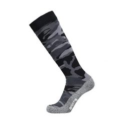 Skarpetki w kamuflażowy wzór Barts. Czarne skarpetki damskie Barts, bez wzorów, z wełny. Za 129.50 zł.