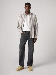 Levi's Dżinsy "501" - Regular fit - w kolorze szarym rozmiar: W34/L32. Szare jeansy męskie Levi's. Za 244.45 zł.