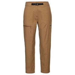 Spodnie Mammut Tamaro Pants Women Damskie. Brązowe spodnie sportowe damskie Mammut, l, z bawełny, outdoorowe. Za 533.99 zł.