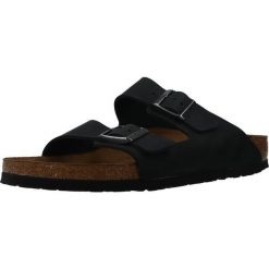 Klapki Birkenstock 552113. Czarne klapki damskie Birkenstock, z materiału. Za 761.00 zł.